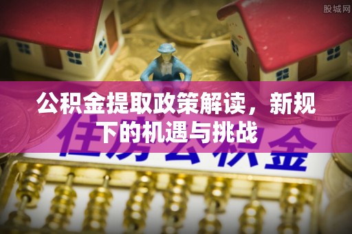 芮城公积金提取政策解读，新规下的机遇与挑战