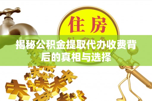 芮城揭秘公积金提取代办收费背后的真相与选择