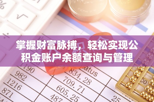 芮城掌握财富脉搏，轻松实现公积金账户余额查询与管理