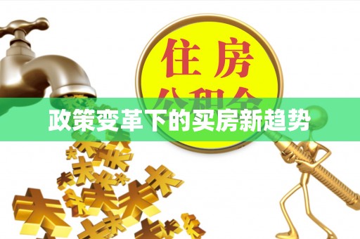 芮城政策变革下的买房新趋势