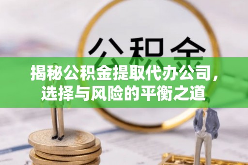 芮城揭秘公积金提取代办公司，选择与风险的平衡之道