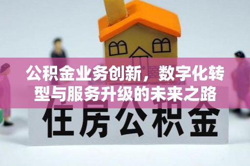 芮城公积金业务创新，数字化转型与服务升级的未来之路