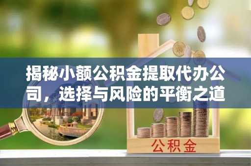 芮城揭秘小额公积金提取代办公司，选择与风险的平衡之道