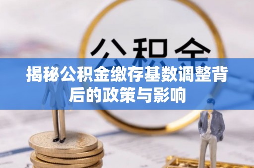 芮城揭秘公积金缴存基数调整背后的政策与影响