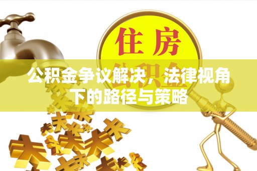 芮城公积金争议解决，法律视角下的路径与策略