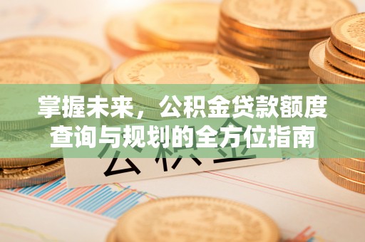 芮城掌握未来，公积金贷款额度查询与规划的全方位指南