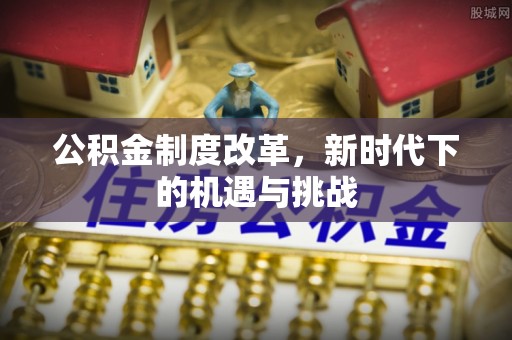 芮城公积金制度改革，新时代下的机遇与挑战