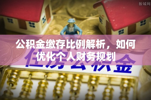芮城公积金缴存比例解析，如何优化个人财务规划