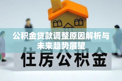 芮城公积金贷款调整原因解析与未来趋势展望