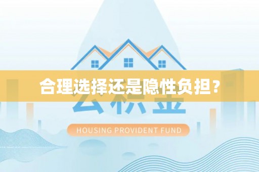 芮城合理选择还是隐性负担？