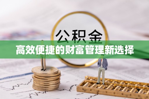 芮城高效便捷的财富管理新选择