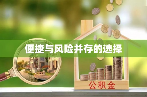 芮城便捷与风险并存的选择